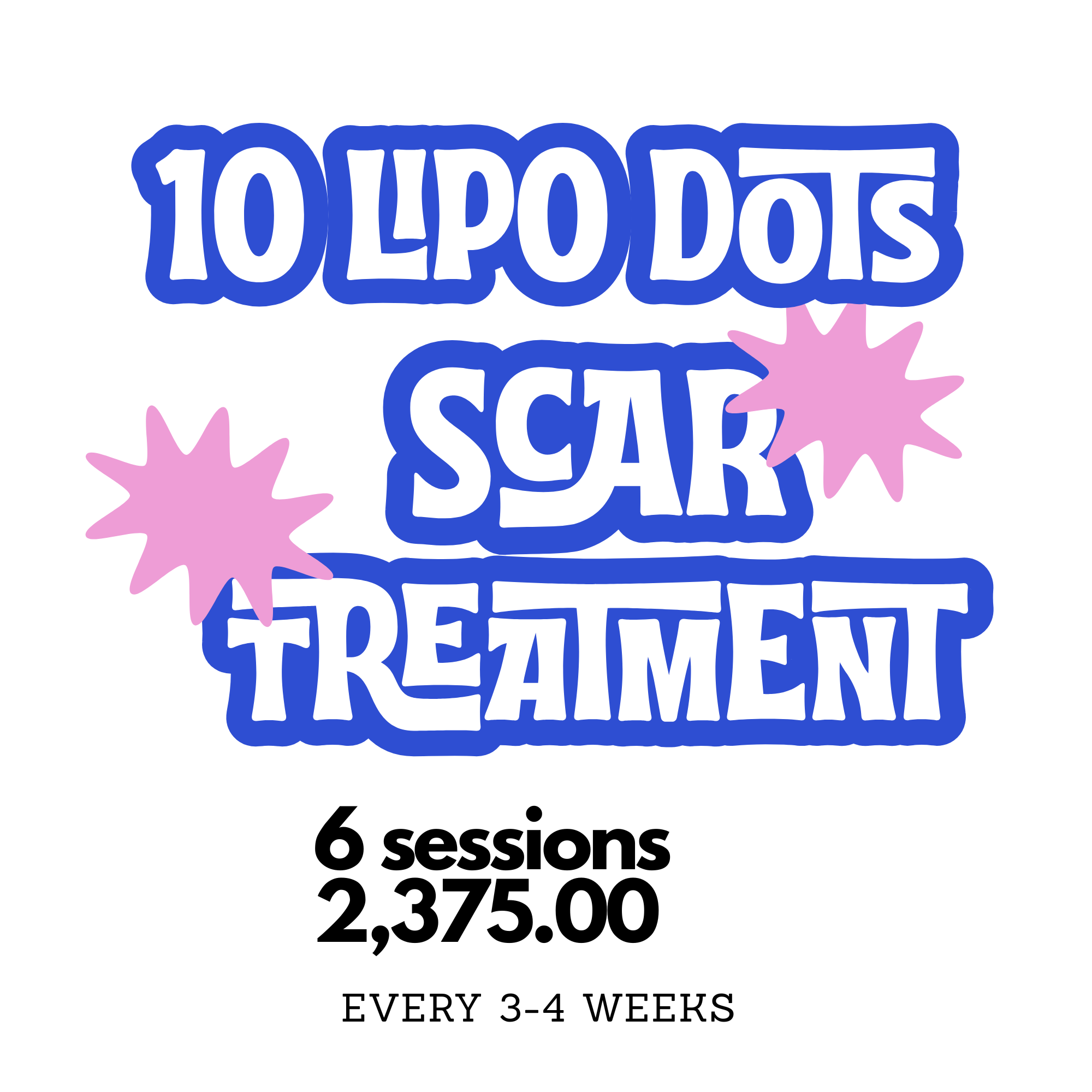 10 Lipo Dots Scar Treatment Package