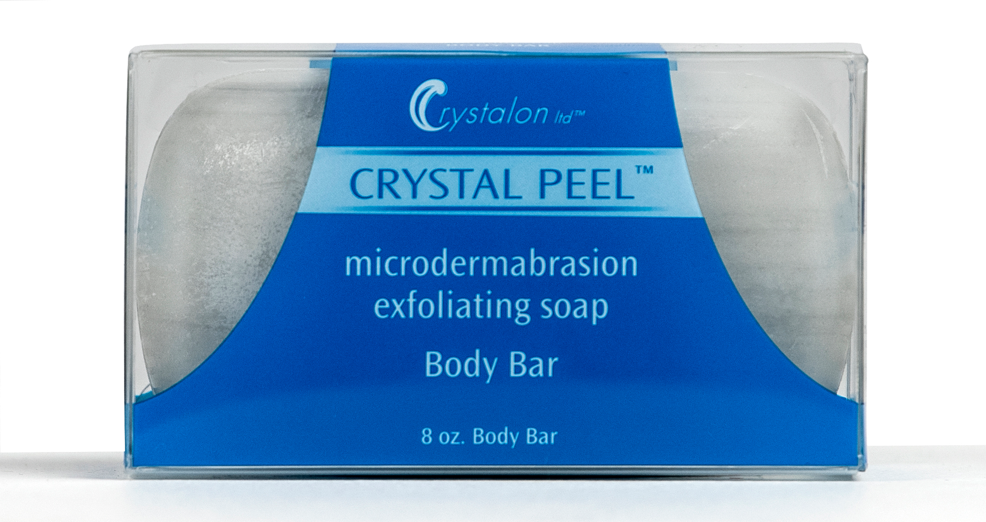 Crystal Peel Collection - 8 oz. Microdermabrasion Exfoliating Soap Body Bar – Classic