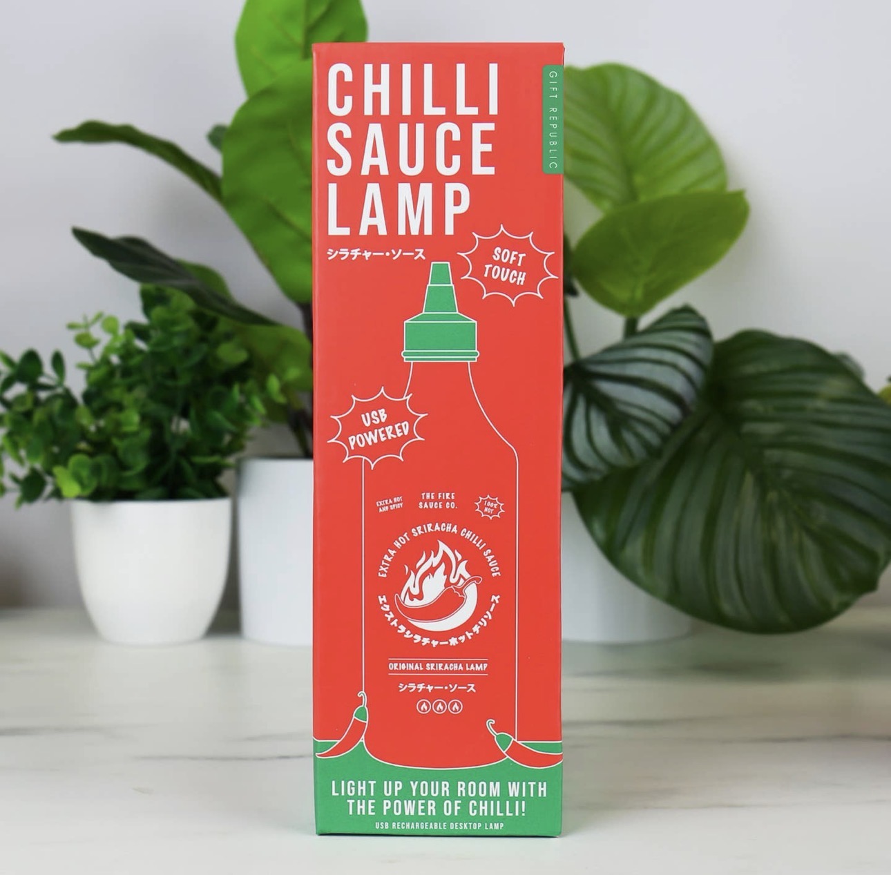 Hot sauce lamp
