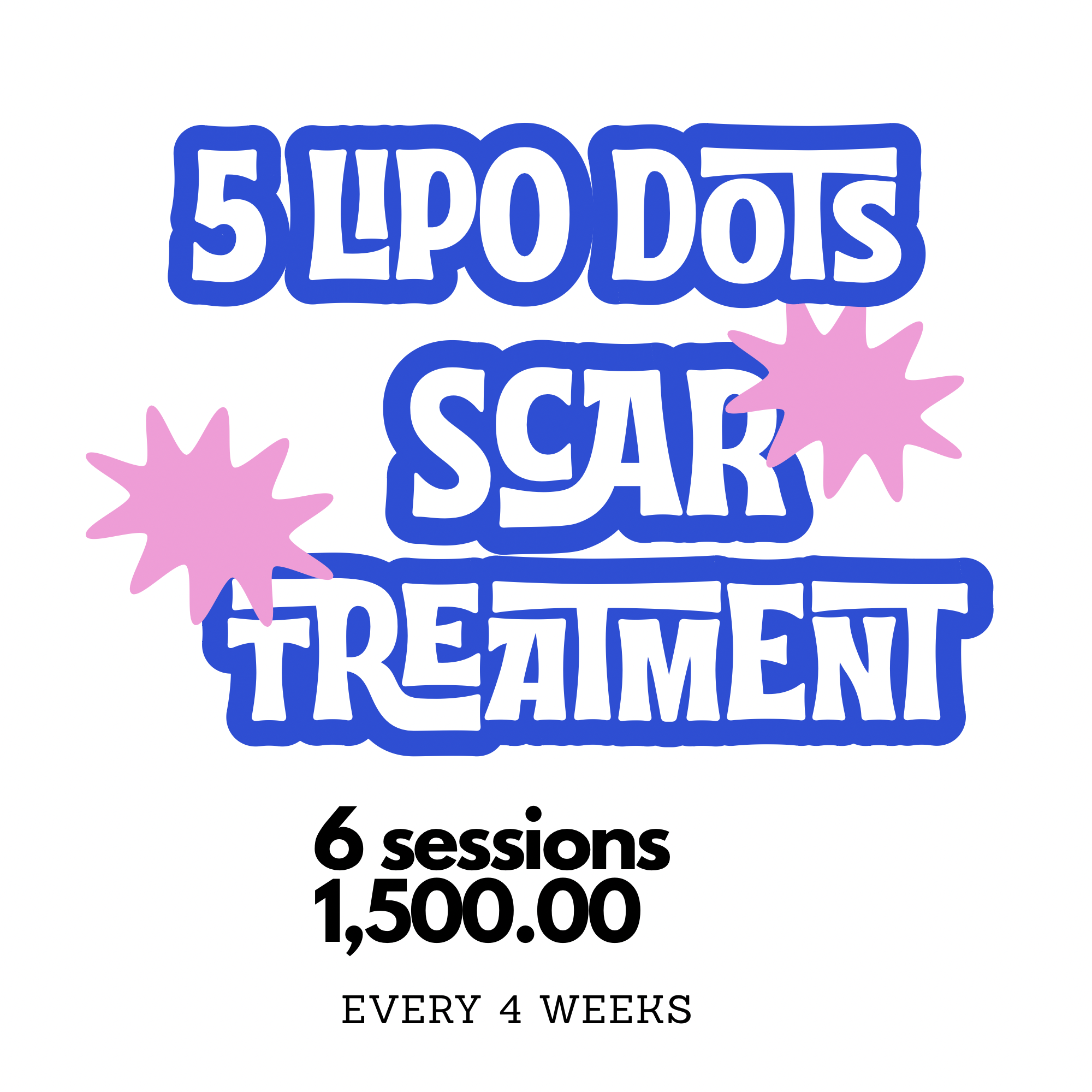 5 Lipo Dots Scar Treatment Package